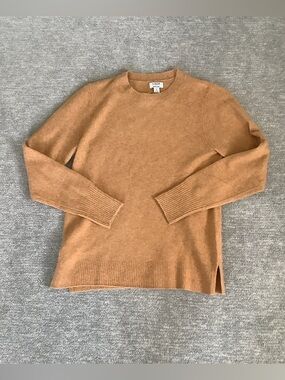 J. Crew Extra Soft NWT Women’s Golden Crewneck Sweater Sz. S